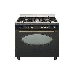 Piano de cuisson Airlux 90CM MIXTE NOIR RUSTIQUE - CC902ETR3