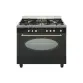 Piano de cuisson Airlux 90CM MIXTE NOIR RUSTIQUE - CC902ETR3