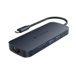 Station d'accueil PC portable Hyper HUB USBC 8 EN 1 ECOSMART GENERATION 2 140 W PD 3.1