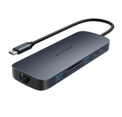 Station d'accueil PC portable Hyper HUB USBC 11 EN 1 ECOSMART GENERATION 2 MST 140 W PD 3.1