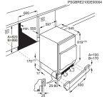 Réfrigérateur 1 porte Electrolux ELB3AE82YY - Integrable 82 cm