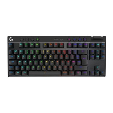 Clavier Logitech G PRO X TKL LIGHTSPEED Sans fil, LIGHTSYNC RVB - Noir