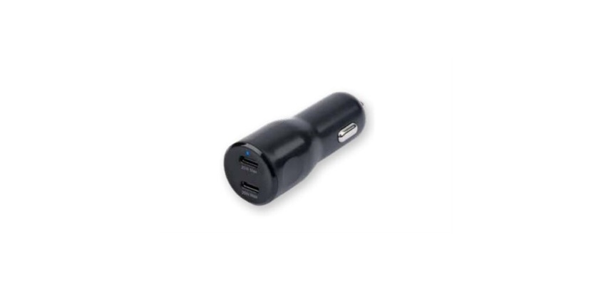 Accessoire téléphonie pour voiture Wefix Chargeur allume cigare 40w double USB-C