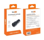 Accessoire téléphonie pour voiture Wefix Chargeur allume cigare 40w double USB-C