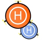 Accessoires pour drone Muvit Piste d''atterrissage pour drone 55CM