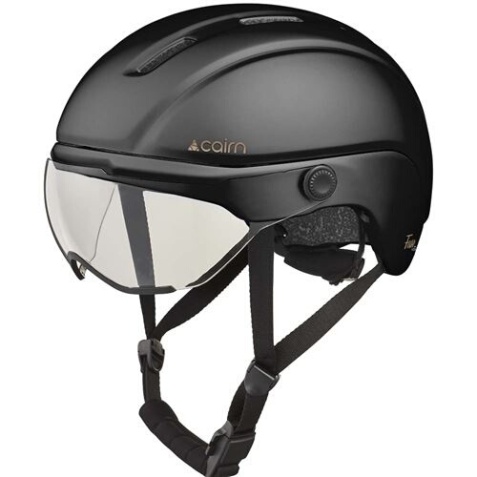 Casque vélo Cairn FUSE Visière Mat Metallic Noir taille L