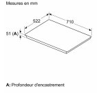 Plaque induction Siemens EX73RHEC1F