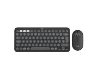 Ensemble clavier et souris Logitech Pebble 2 Combo, clavier et souris sans fil - Graphite