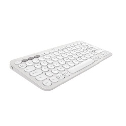 Clavier Logitech Pebble Keys 2 K380s clavier sans fil Bluetooth multidispositif - Blanc