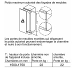 Réfrigérateur 1 porte Siemens KI81RVFE0 - INTEGRABLE 177CM
