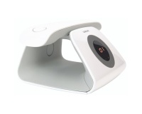 Téléphone sans fil Logicom Telephone fixe design retro repondeur Blanc