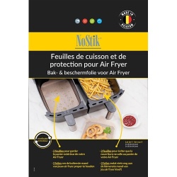 Accessoire friteuse Nostik Feuilles de cuisson et de protection rectangulaires pour Air Fryer