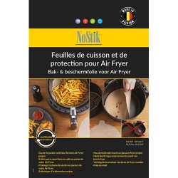 Accessoire friteuse Nostik Feuilles de cuisson et de protection rondes pour Air Fryer