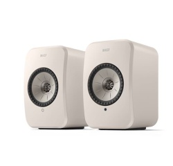 Enceinte connectée Hifi Kef LSX 2 LT Blanc Galet vendues par paire