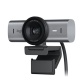 Webcam Logitech MX Brio webcam de collaboration et streaming 4K Ultra HD, 1080p a 60 IPS, 2 micros avec reduction de bruit, USB-C, cache pour webcam - Graphite