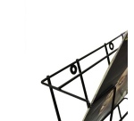 Accessoire platine vinyle Enova Hifi Support mural pour disques vinyle VWM 60 BL noir