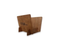 Accessoire platine vinyle Enova Hifi Support posable pour 25 disques vinyle VR 25 WD bois