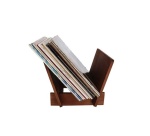 Accessoire platine vinyle Enova Hifi Support posable pour 25 disques vinyle VR 25 WD bois