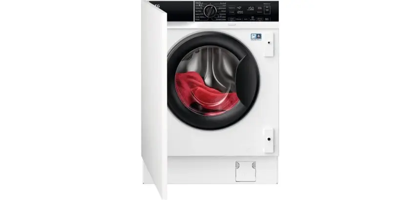 Lave-linge séchant Aeg LWG88416BI