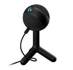 Microphone Logitech G Yeti Orb gaming RVB à condensateur avec LIGHTSYNC pour PC/Mac - Noir