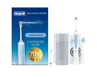 Brosse à dents électrique Oral B Jet Dentaire Oxyjet + 2 canules BLANC