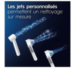 Brosse à dents électrique Oral B Jet Dentaire Oxyjet + 2 canules BLANC