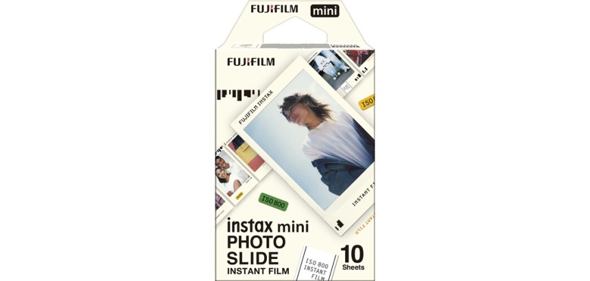 Papier photo instantané Fujifilm FILM INSTAX Mini Photo slide 10 vues
