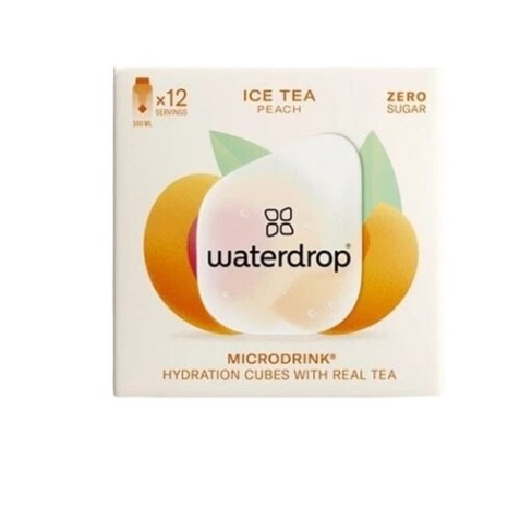Sirop et concentré Waterdrop Microdrink Thé Glacé PECHE x12