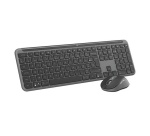 Ensemble clavier et souris Logitech sans fil MK950 Signature Slim, design elegant, saisie et clic discrets - Graphite