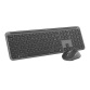 Ensemble clavier et souris Logitech sans fil MK950 Signature Slim, design elegant, saisie et clic discrets - Graphite
