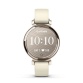 Montre connectée Garmin Lily 2, Cream Gold bracelet silicone blanc coco