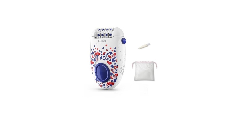 Epilateur électrique Calor Skin Spirit Système de massage EP2904C0 BLANC BLEU