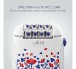 Epilateur électrique Calor Skin Spirit Système de massage EP2904C0 BLANC BLEU