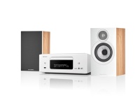Chaine HiFi Denon Pack RCD-N12DAB et Enceinte Bowers & Wilkins 607 Oak
