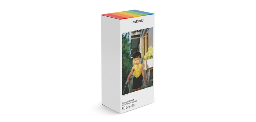 Consommable pour imprimante photo Polaroid Cartouche de papier Polaroid Hi-Print 4×6 - 80 feuilles