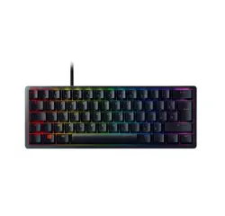 Clavier Razer Huntsman Mini - Clavier de jeu format 60?% - avec switch optique Razer (red) - Construction en aluminium - Câble Type-C amovible