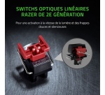 Clavier Razer Huntsman Mini - Clavier de jeu format 60?% - avec switch optique Razer (red) - Construction en aluminium - Câble Type-C amovible