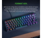 Clavier Razer Huntsman Mini - Clavier de jeu format 60?% - avec switch optique Razer (red) - Construction en aluminium - Câble Type-C amovible