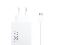 Chargeur pour téléphone mobile Xiaomi Hyper charger 120W Type A Blanc