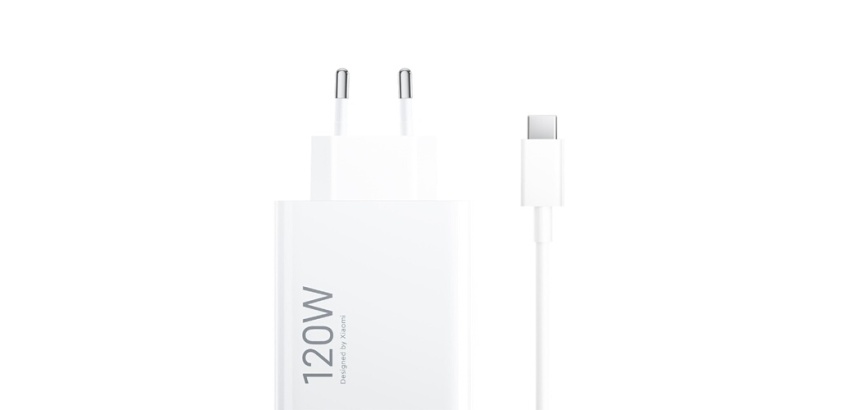 Chargeur pour téléphone mobile Xiaomi Hyper charger 120W Type A Blanc