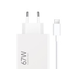 Chargeur pour téléphone mobile Xiaomi Hyper charger 67W Type A Blanc