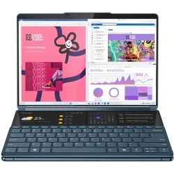 PC portable Lenovo Yoga Book 9 13IMU9 OLED tactile Intel Core Ultra 7 155U 1 Go RAM LPDDR5X 1 To SSD Intel ARC Graphic