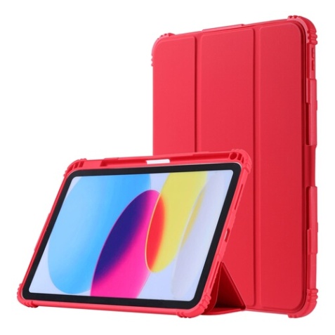 Housse Tablette Mw FOLIO TEKTO POUR IPAD 11" A16 / 10TH GENERATION ROUGE