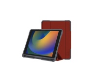 Housse Tablette Mw Folio Academy iPad 10.2 (2019/20/21 - 7/8/9th gen) Rouge