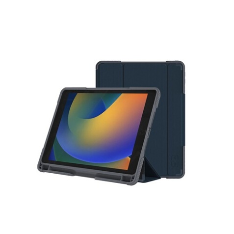 Housse Tablette Mw Folio Academy iPad 10.2 (2019/20/21 - 7/8/9th gen) Bleu