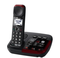 Téléphone sans fil Panasonic Telephone fixe sans fil noir