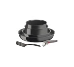 Batterie de cuisine Tefal Lot 6 pieces, Ingenio Renew, Ceramique, Induction, L2609602