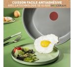 Batterie de cuisine Tefal Lot 6 pieces, Ingenio Renew, Ceramique, Induction, L2609602