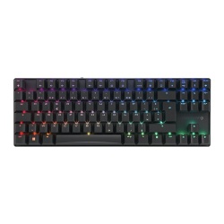 Clavier Cherry MX 8.2 TKL WIRELESS - MECANIQUE - boitier en aluminium - FILAIRE/BLUETOOTH/RF 2.4 GHZ - INTERRUPTEURS MX RED - RETROECLAIRAGE RGB - Mallette de transport - AZERTY