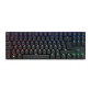 Clavier Cherry MX 8.2 TKL WIRELESS - MECANIQUE - boitier en aluminium - FILAIRE/BLUETOOTH/RF 2.4 GHZ - INTERRUPTEURS MX RED - RETROECLAIRAGE RGB - Mallette de transport - AZERTY